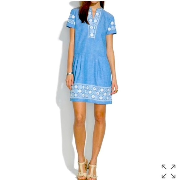 Madewell Dresses & Skirts - Madewell Sunstitch Embroidered Dress